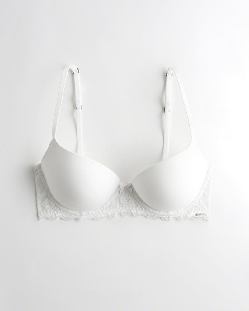 Reggiseni Hollister Donna Lightly Lined Demi Bianche Italia (390FJRLG)